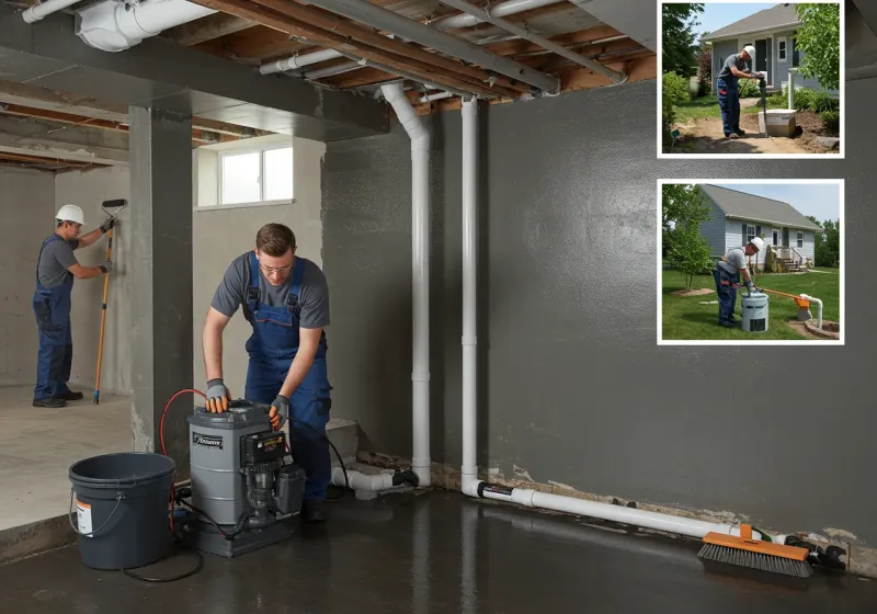 Basement Waterproofing and Flood Prevention process in Nanty Glo, PA